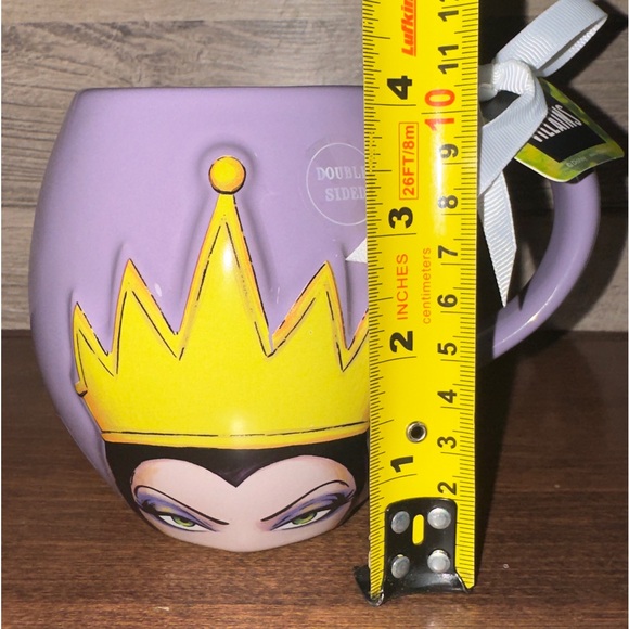 Super Cute Disney Villains purple ceramic Villains EVIL QUEEN mug by Rae Dunn. - Picture 12 of 13